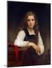 The Fair Spinner-William Adolphe Bouguereau-Mounted Giclee Print