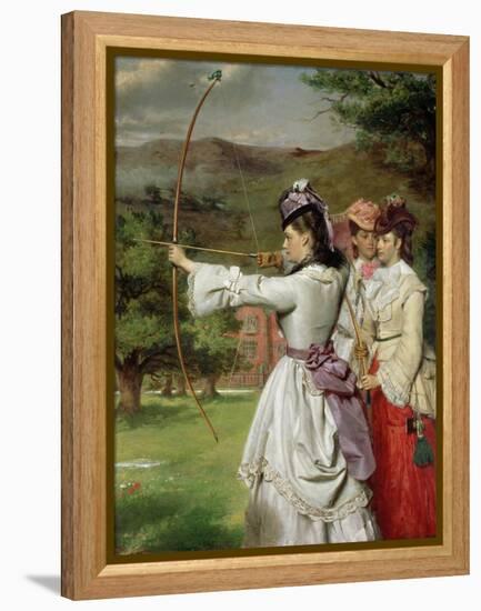 The Fair Toxophilites, 1872-William Powell Frith-Framed Premier Image Canvas