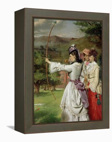 The Fair Toxophilites, 1872-William Powell Frith-Framed Premier Image Canvas