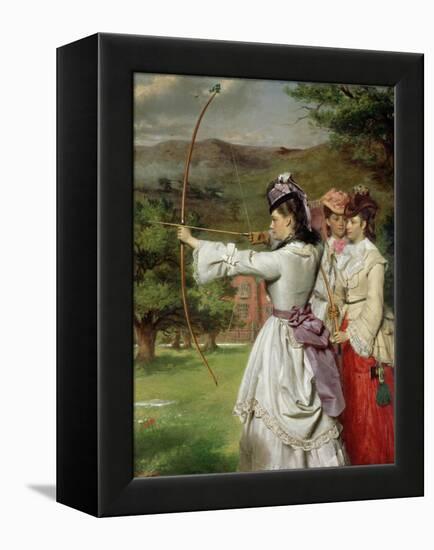 The Fair Toxophilites, 1872-William Powell Frith-Framed Premier Image Canvas