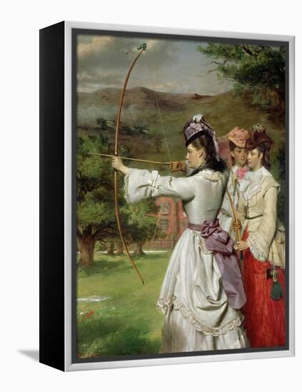 The Fair Toxophilites, 1872-William Powell Frith-Framed Premier Image Canvas