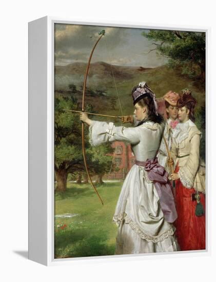 The Fair Toxophilites, 1872-William Powell Frith-Framed Premier Image Canvas