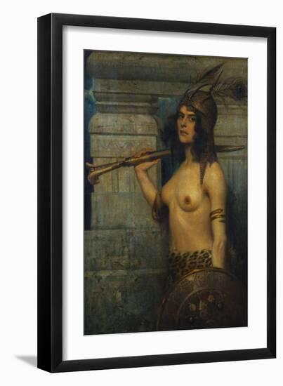 The Fair Warrior-P. Gennino-Framed Giclee Print