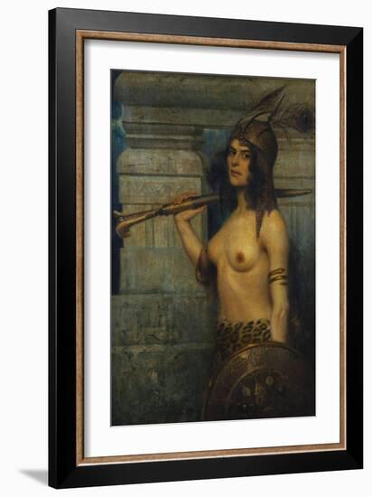 The Fair Warrior-P. Gennino-Framed Giclee Print