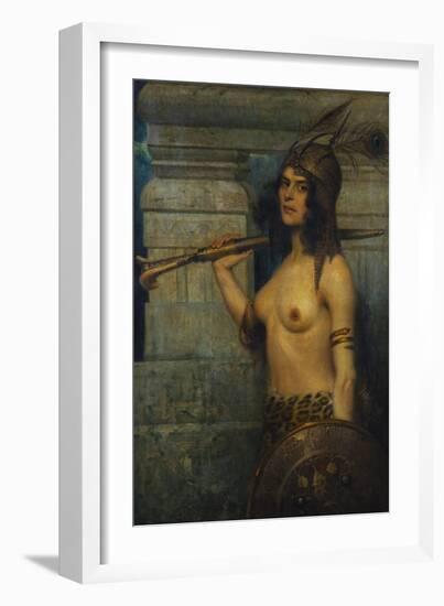 The Fair Warrior-P. Gennino-Framed Giclee Print