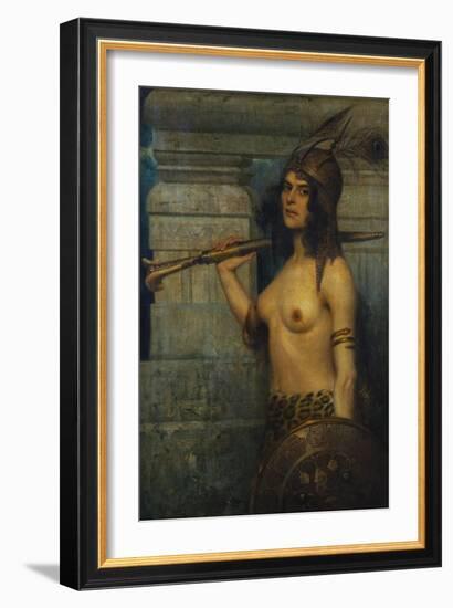 The Fair Warrior-P. Gennino-Framed Giclee Print