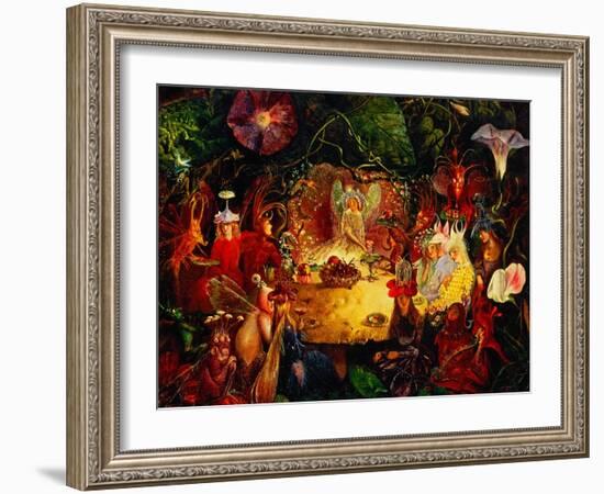 The Fairies' Banquet, 1859-John Anster Fitzgerald-Framed Giclee Print