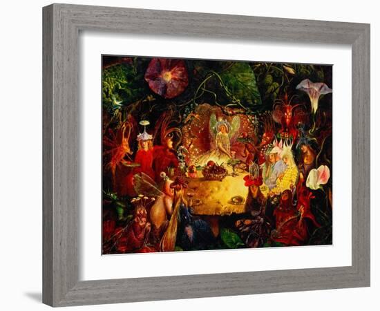 The Fairies' Banquet, 1859-John Anster Fitzgerald-Framed Giclee Print