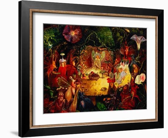 The Fairies' Banquet, 1859-John Anster Fitzgerald-Framed Giclee Print