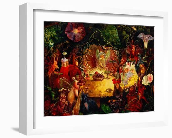 The Fairies' Banquet, 1859-John Anster Fitzgerald-Framed Giclee Print