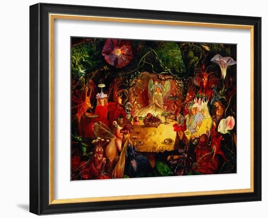 The Fairies' Banquet, 1859-John Anster Fitzgerald-Framed Giclee Print