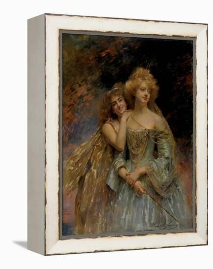 The Fairies-Madeleine Jeanne Lemaire-Framed Premier Image Canvas