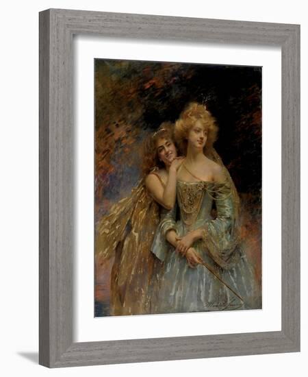 The Fairies-Madeleine Jeanne Lemaire-Framed Giclee Print