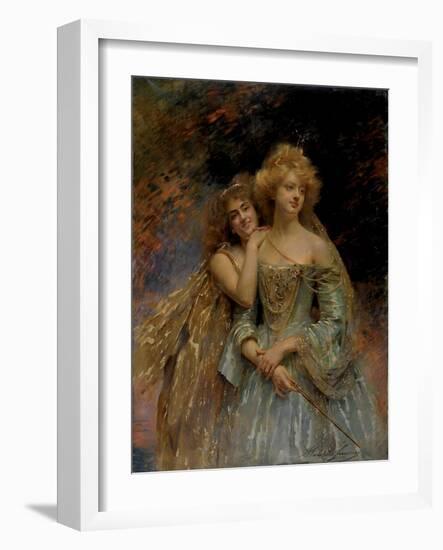 The Fairies-Madeleine Jeanne Lemaire-Framed Giclee Print