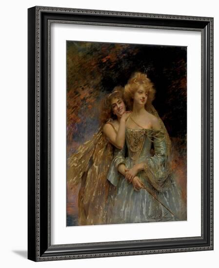 The Fairies-Madeleine Jeanne Lemaire-Framed Giclee Print