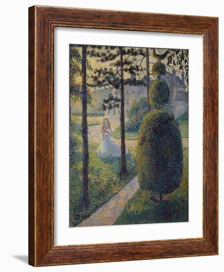 The Fairy, 1894 (Oil on Canvas)-Lucien Pissarro-Framed Giclee Print