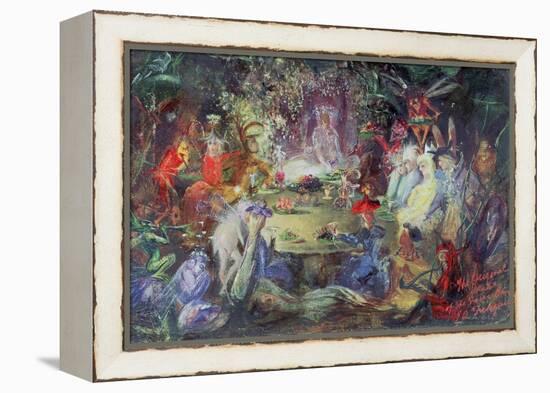 The Fairy Banquet, 1832-1906-John Anster Fitzgerald-Framed Premier Image Canvas