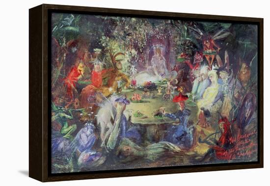 The Fairy Banquet, 1832-1906-John Anster Fitzgerald-Framed Premier Image Canvas