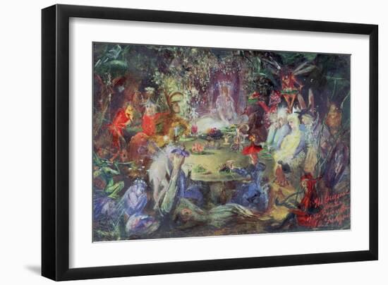 The Fairy Banquet, 1832-1906-John Anster Fitzgerald-Framed Giclee Print