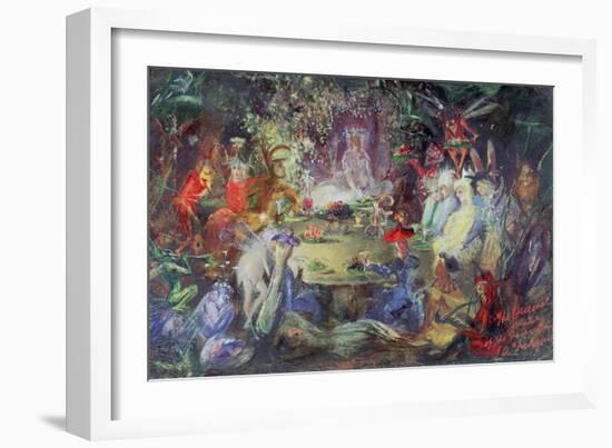 The Fairy Banquet, 1832-1906-John Anster Fitzgerald-Framed Giclee Print