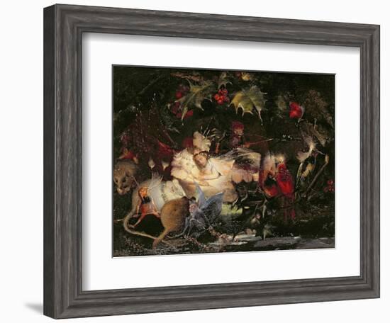 The Fairy Bower-John Anster Fitzgerald-Framed Premium Giclee Print