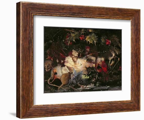 The Fairy Bower-John Anster Fitzgerald-Framed Premium Giclee Print