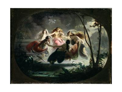 The Fairy Dance Giclee Print Robert Alexander Hillingford Art Com