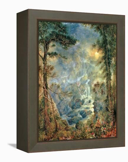 The Fairy Falls, 1908-Hume Nisbet-Framed Premier Image Canvas