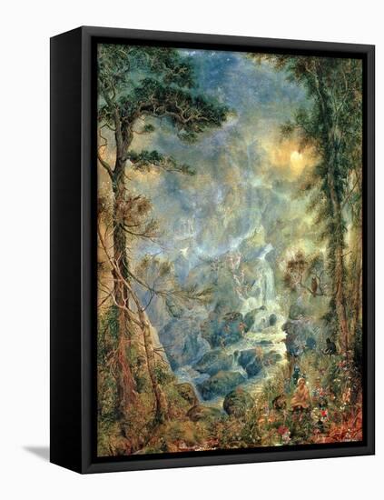 The Fairy Falls, 1908-Hume Nisbet-Framed Premier Image Canvas