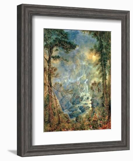 The Fairy Falls, 1908-Hume Nisbet-Framed Giclee Print