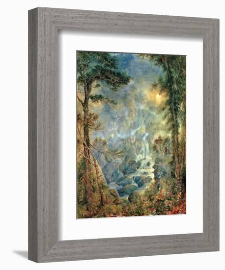 The Fairy Falls, 1908-Hume Nisbet-Framed Giclee Print