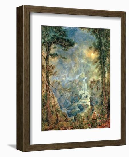 The Fairy Falls, 1908-Hume Nisbet-Framed Giclee Print