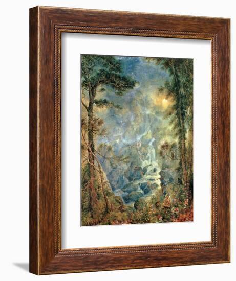 The Fairy Falls, 1908-Hume Nisbet-Framed Giclee Print