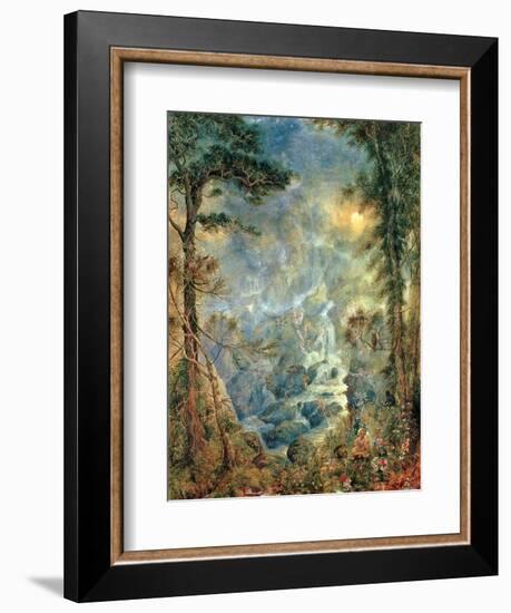 The Fairy Falls, 1908-Hume Nisbet-Framed Giclee Print