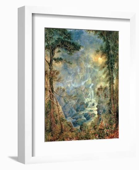 The Fairy Falls, 1908-Hume Nisbet-Framed Giclee Print