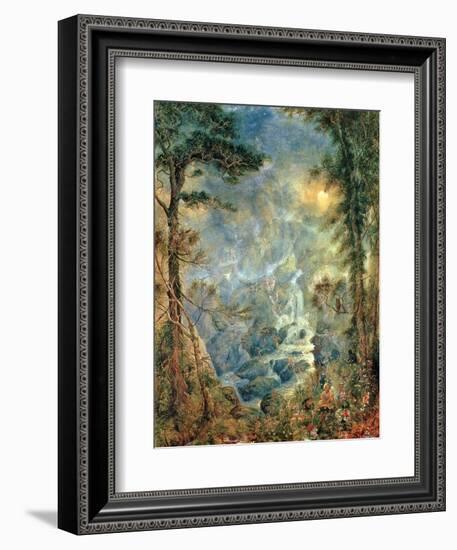 The Fairy Falls, 1908-Hume Nisbet-Framed Giclee Print