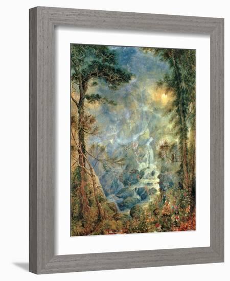 The Fairy Falls, 1908-Hume Nisbet-Framed Giclee Print