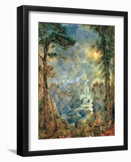 The Fairy Falls, 1908-Hume Nisbet-Framed Giclee Print