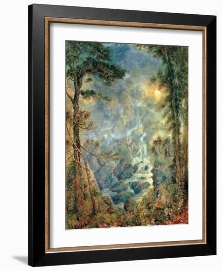 The Fairy Falls, 1908-Hume Nisbet-Framed Giclee Print