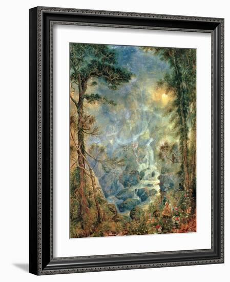 The Fairy Falls, 1908-Hume Nisbet-Framed Giclee Print