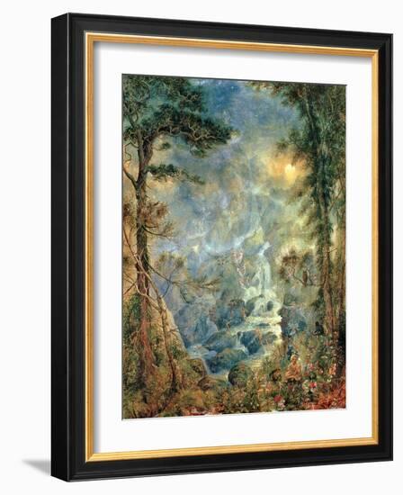 The Fairy Falls, 1908-Hume Nisbet-Framed Giclee Print