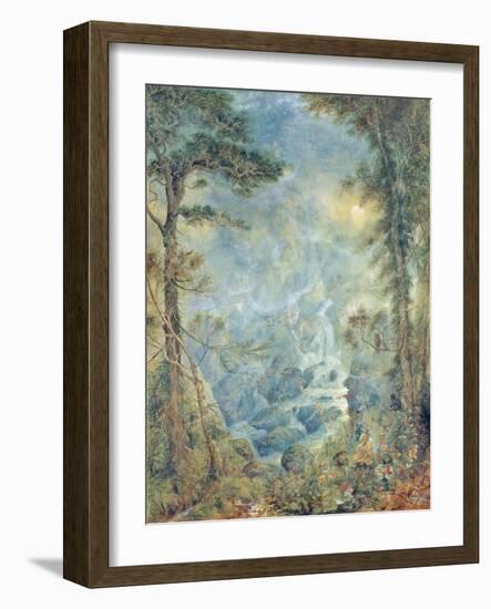 The Fairy Falls, 1908-Hume Nisbet-Framed Giclee Print