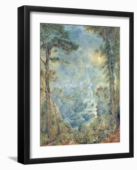 The Fairy Falls, 1908-Hume Nisbet-Framed Giclee Print