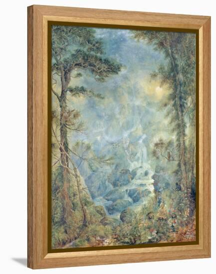 The Fairy Falls, 1908-Hume Nisbet-Framed Premier Image Canvas