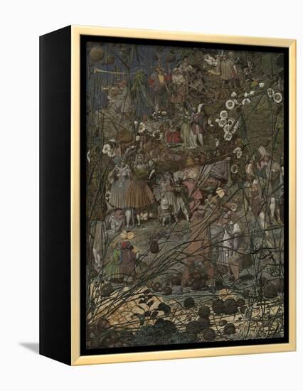 The Fairy Feller's Master-Stroke-Richard Dadd-Framed Premier Image Canvas