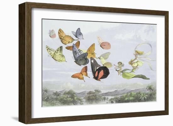 The Fairy Queen's Carriage-Richard Doyle-Framed Giclee Print