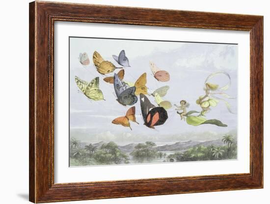 The Fairy Queen's Carriage-Richard Doyle-Framed Giclee Print