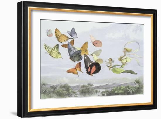 The Fairy Queen's Carriage-Richard Doyle-Framed Giclee Print