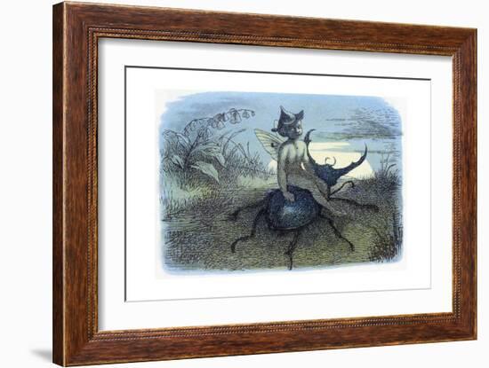 The Fairy Queen's Messenger, C1870-Richard Doyle-Framed Giclee Print