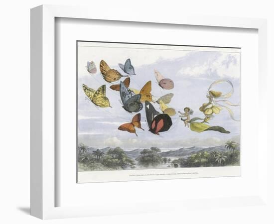 The Fairy Queen Takes an Airy Drive in a Light Carriage-Richard Doyle-Framed Photographic Print